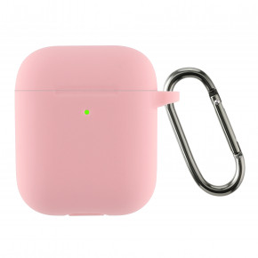  Armorstandart Ultrathin Silicone Case With Hook  Apple AirPods 2 Pink (ARM59688)