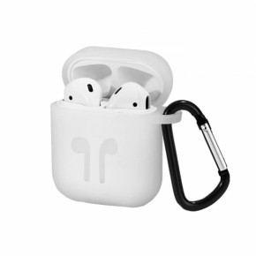  TTech Silicone Case  AirPods White (BS-000044567)