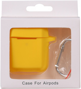  Toto Plain Ling Angle Case AirPods Yellow 3