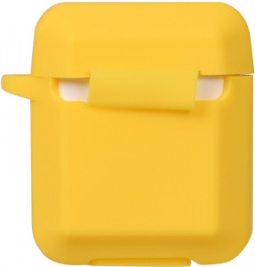  Toto Plain Ling Angle Case AirPods Yellow 4