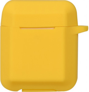  Toto Plain Ling Angle Case AirPods Yellow 5