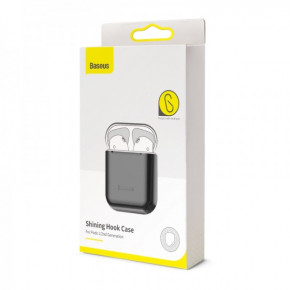  Baseus Shining Hook Series  AirPods 1/2 black (4174)