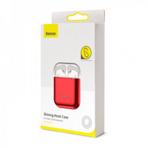  Baseus Shining Hook Series  AirPods 1/2 red (4176) 3