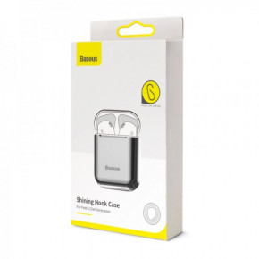  Baseus Shining Hook Series  AirPods 1/2 silver (4177) 3