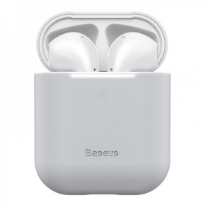  BASEUS Super Thin Series  AirPods 1/2 grey (4395)