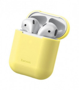  TPU Baseus   Apple AirPods 1/2 Yellow