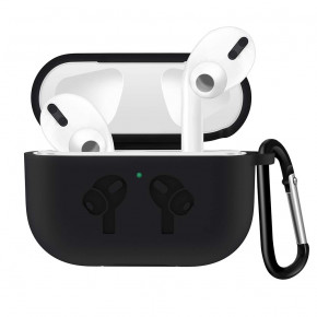  Silicon Protection BeCover  Apple AirPods Pro Black (704493)