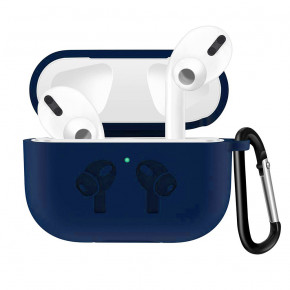  Silicon Protection BeCover  Apple AirPods Pro Navy Blue (704495) 9