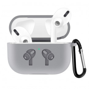  Silicon Protection BeCover  Apple AirPods Pro Gray (704497)