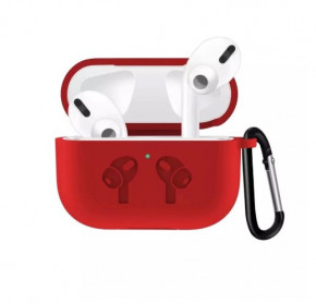  Silicon Protection BeCover  Apple AirPods Pro Red (704503)