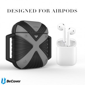  X-HuWei i-Smile  Apple AirPods IPH1443 Gray+Black (702336)