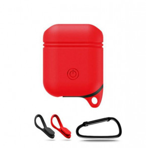 C  Primo Sherp  Apple AirPods - Red 3