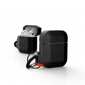  TPU UAG   Apple AirPods Black/Orange (10185E114097) 3