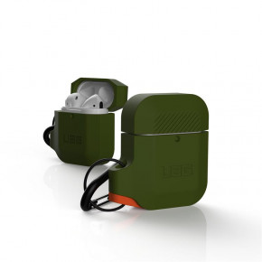  TPU UAG   Apple AirPods Olive Green/Orange (10185E117297)