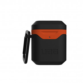  UAG Apple Airpods Std. Issue Hard 001 (V2), Black/Orange (10242F114097)