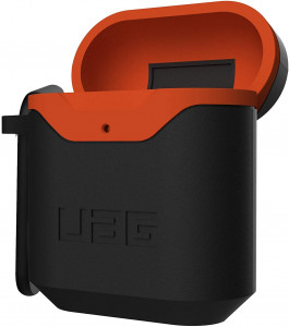  UAG Apple Airpods Std. Issue Hard 001 (V2), Black/Orange (10242F114097) 8