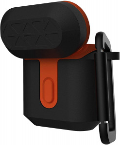  UAG Apple Airpods Std. Issue Hard 001 (V2), Black/Orange (10242F114097) 9