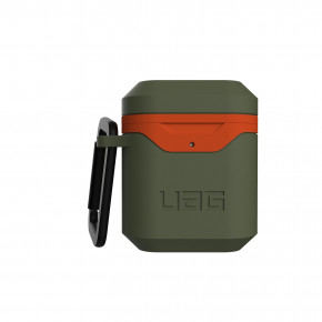  UAG Apple Airpods Std. Issue Hard 001 (V2), Olive/Orange (10242F117297)