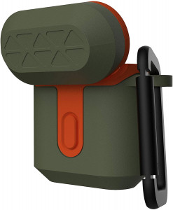  UAG Apple Airpods Std. Issue Hard 001 (V2), Olive/Orange (10242F117297) 10