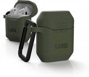  UAG Apple Airpods Standard Issue Silicone 001 (V2), Olive (10244K117272) 3