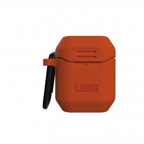  UAG Apple Airpods Standard Issue Silicone 001 (V2), Orange (10244K119797) 5