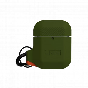  UAG Airpods Silicone Olive Drab/Orange