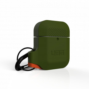  UAG Airpods Silicone Olive Drab/Orange 5