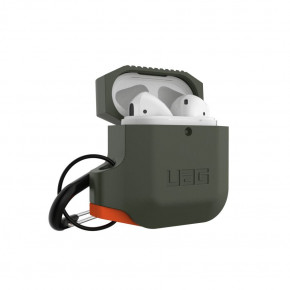  UAG Airpods Silicone Olive Drab/Orange 6