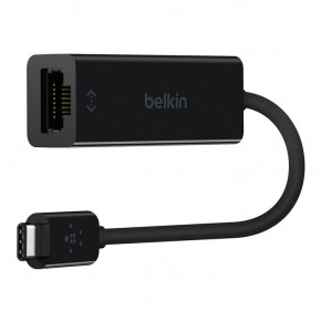   Belkin USB-C-RJ-45 Gigabit Ethernet (F2CU040btBLK)