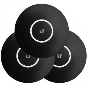    Ubiquiti case for UAP nanoHD, Black Design, 3-Pack (nHD-cover-Black-3)