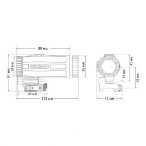    Holosun HM3X 3x magnifier (HM3X) 6