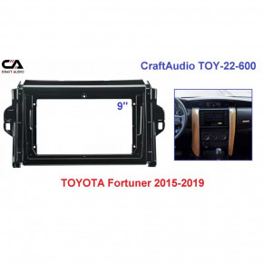   CraftAudio TOY-22-600 TOYOTA Fortuner 2015-2019