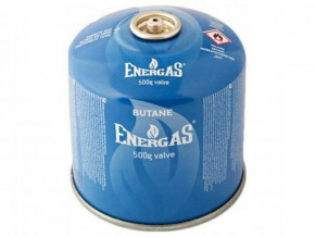   1- ENERGAS   (7/16) 500g/870ml.  / (EN417) BUTAN [12] (ENE500TV)