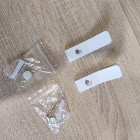  Fumei JIN-Aluminum Nordic (Screws) White 2pcs 9