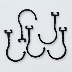    Fumei PLB-Hook-5pcs Black