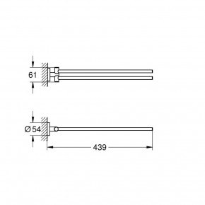    Grohe Essentials 40371DL1 3