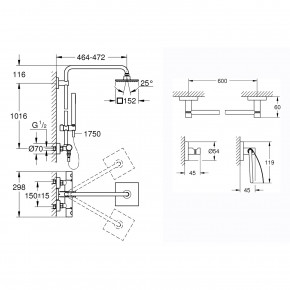  Grohe   Euphoria 27932000 +   Essentials 40775001 3