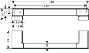  Hansgrohe AddStoris 348  (41744000) 3