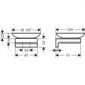  Hansgrohe AddStoris Brushed 41746140 3