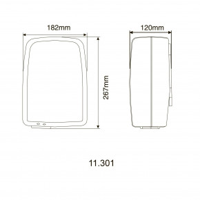    HOTEC 11.301 ABS White  3