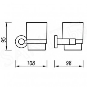  Omnires Modern Project chrome (MP60320CR)  3