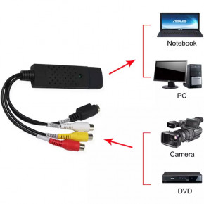    U&P Capture Card USB 2.0 VCC08 Black (4S-VCC08-BK) 7