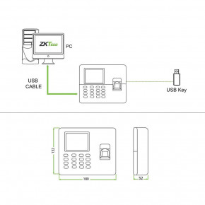      ZKTeco LX50 7