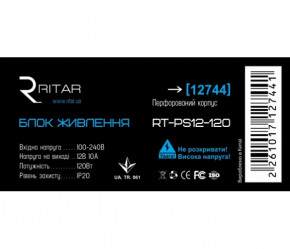   Ritar RTPS 12-120 120 12V 10A  3