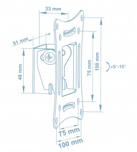  Walfix R-213B (VESA100100) 3