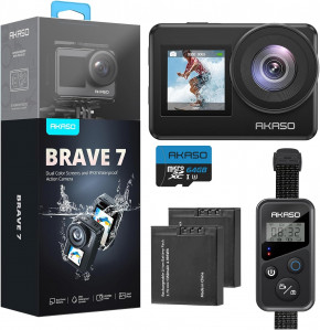  - AKASO Brave 7 4K Black (  64GB   ) (0)