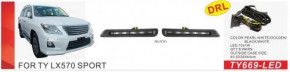   Vitol TY-669-LED DRL Toyota LX570 Sport