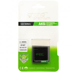  Nokia BP-6MT 1050 mAh  6720, E51 AAAA/Original Grand  GRAND 4