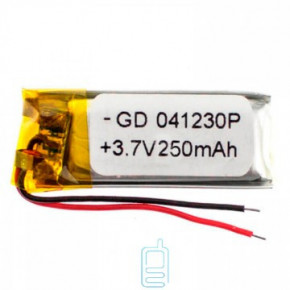  GD 041230P 250mAh Li-ion 3.7V