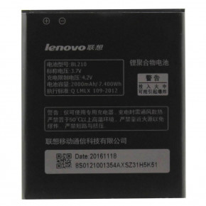  Lenovo BL210 2000 mAh A606, S650, S820 AAAA/Original .   4